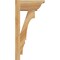 Ekena Millwork Balboa Traditional Rough Sawn Outlooker, Western Red Cedar, 6"W x 12"D x 24"H OUT06X12X24BOA01RWR - alternate 2
